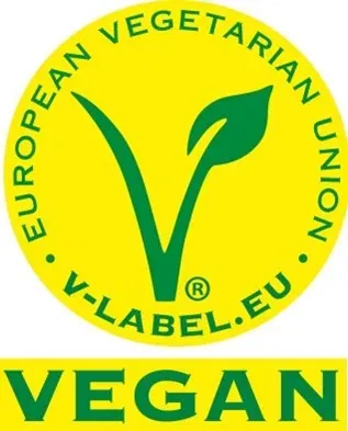 Vegan V-Label EU Kennzeichnung von veganenen Lebensmitteln