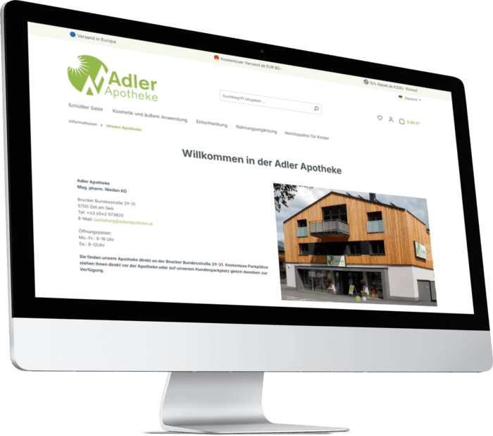 Adler Apotheke - Sponsor der GBA